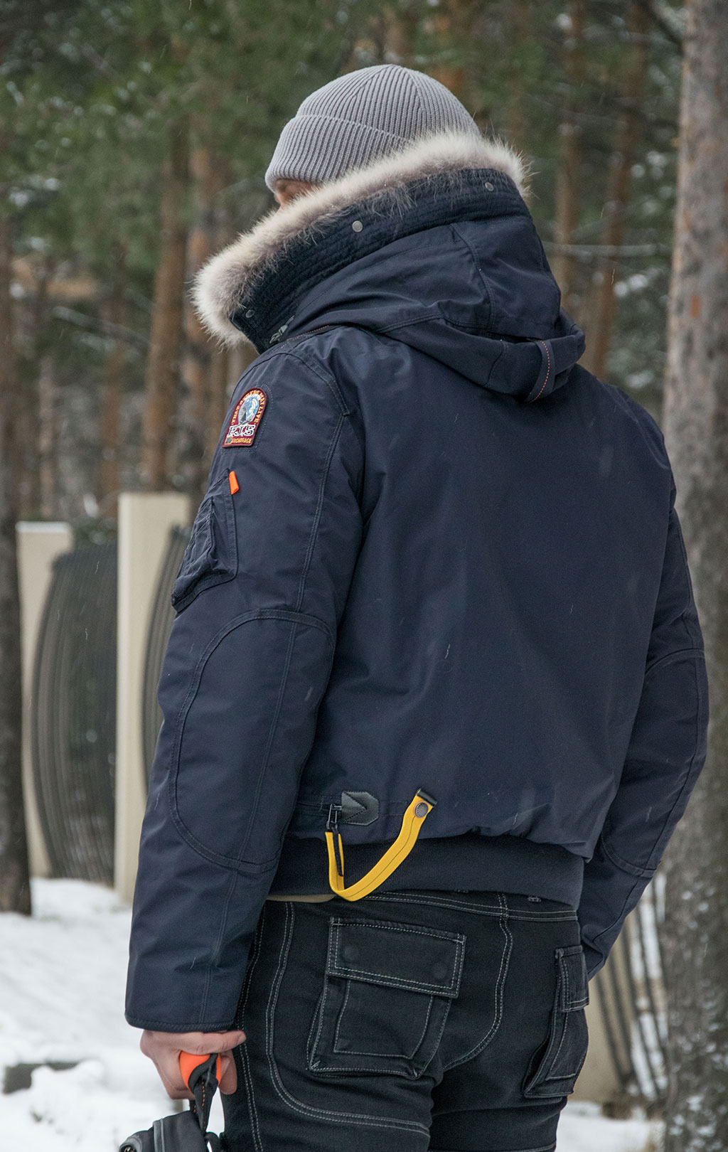 Аляска-пуховик PARAJUMPERS GOBI navy 