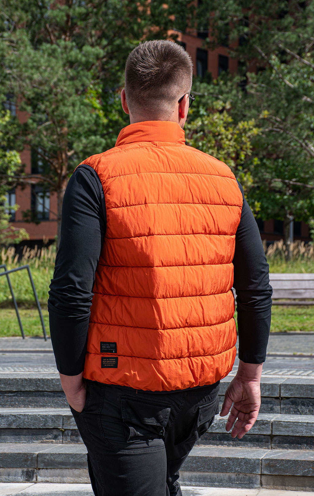 Жилет AERONAUTICA MILITARE FW 25/26/CN clay orange (AB 3023) 