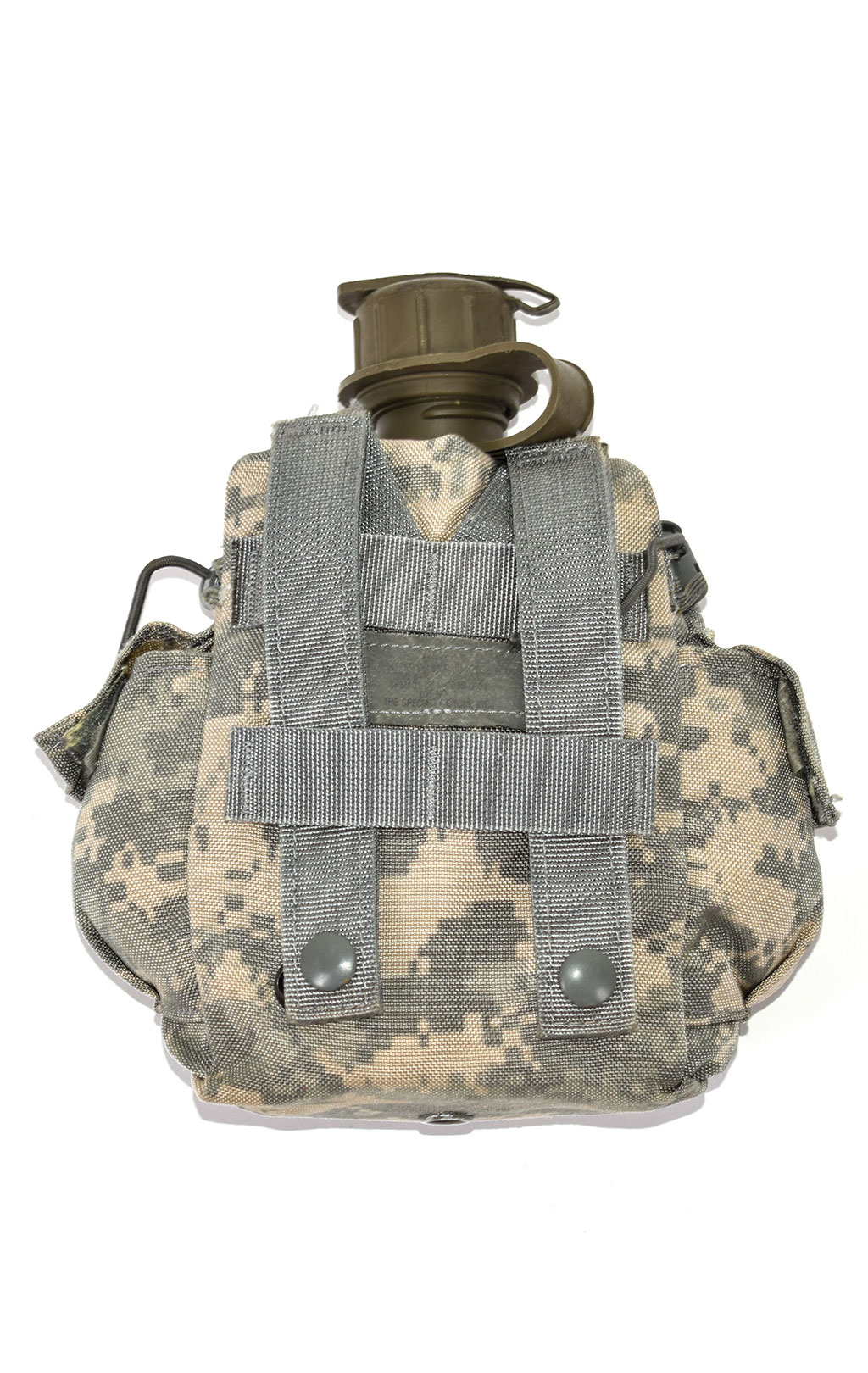 Фляга 1qt в чехле MOLLE acu с котелком olive б/у США