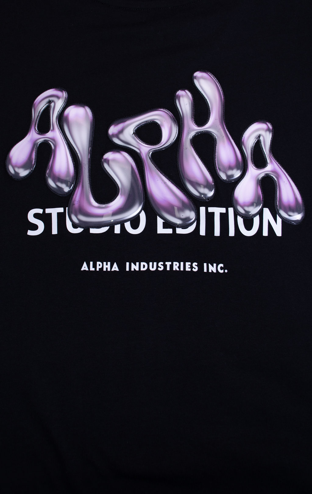 Женская футболка ALPHA INDUSTRIES STUDIO EDITION BP T black 