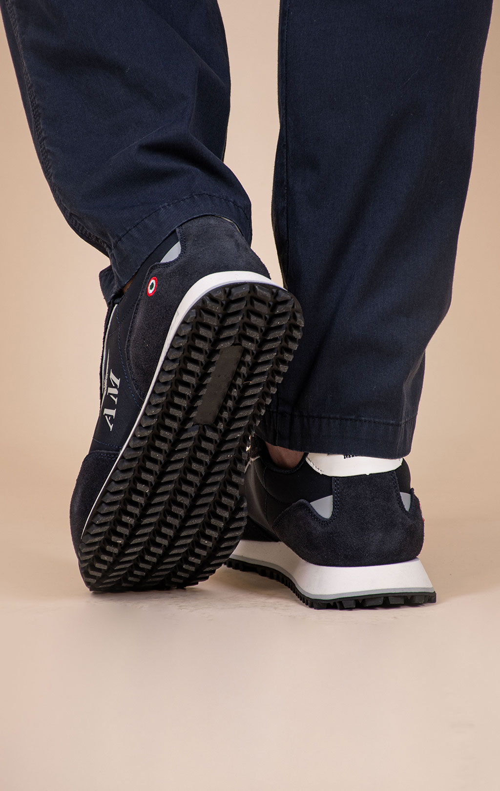 Кроссовки AERONAUTICA MILITARE (SC 0320) SS 26/CN blue scuro 