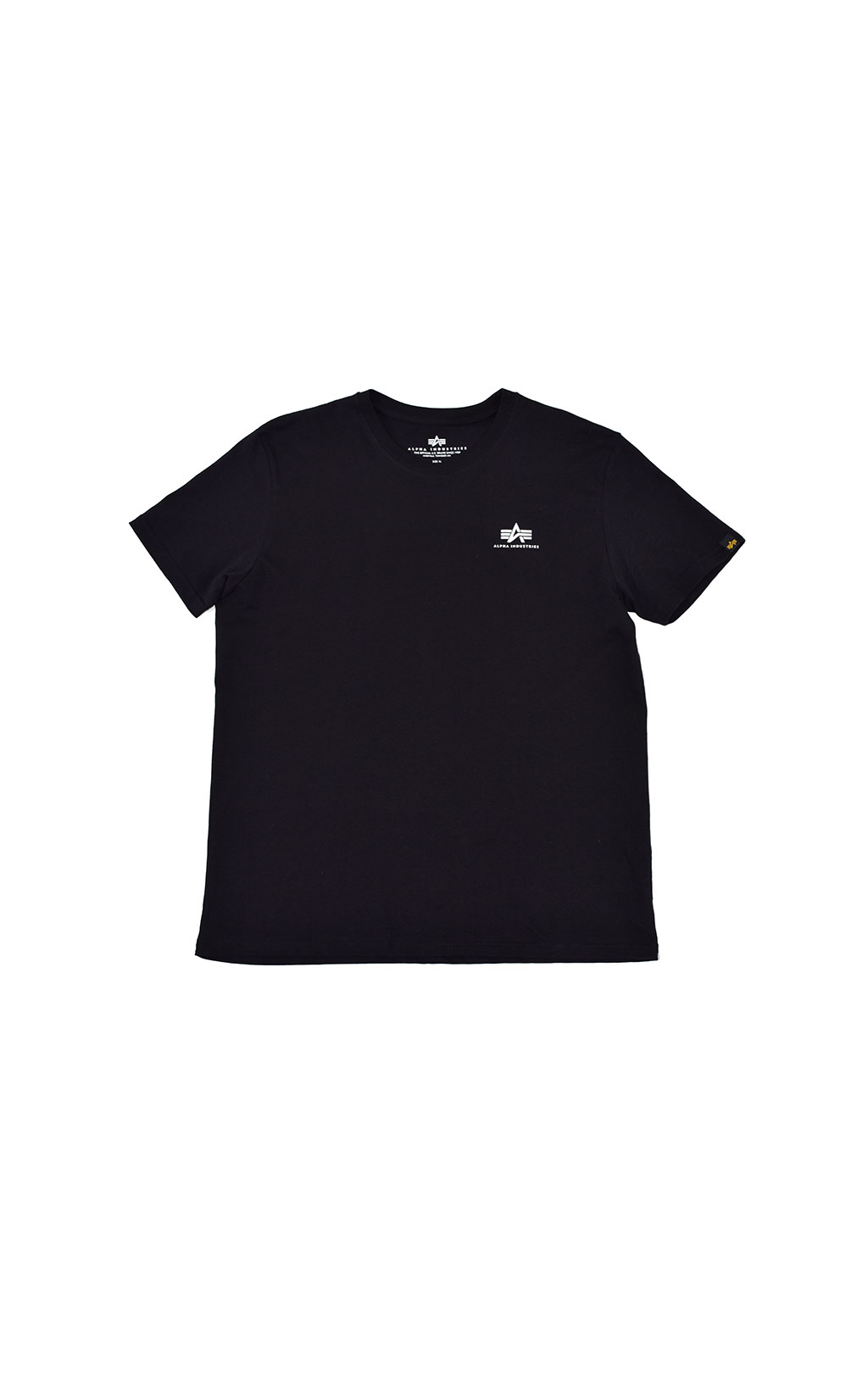 Футболка ALPHA INDUSTRIES BASIC T SMALL LOGO black 