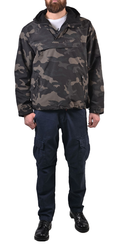 Анорак BRANDIT Windbreaker dark camo 