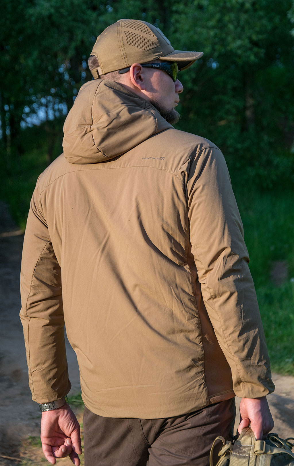 Куртка Pentagon Thinsulate PANTHIRAS утеплённая с капюшоном coyote 08032 