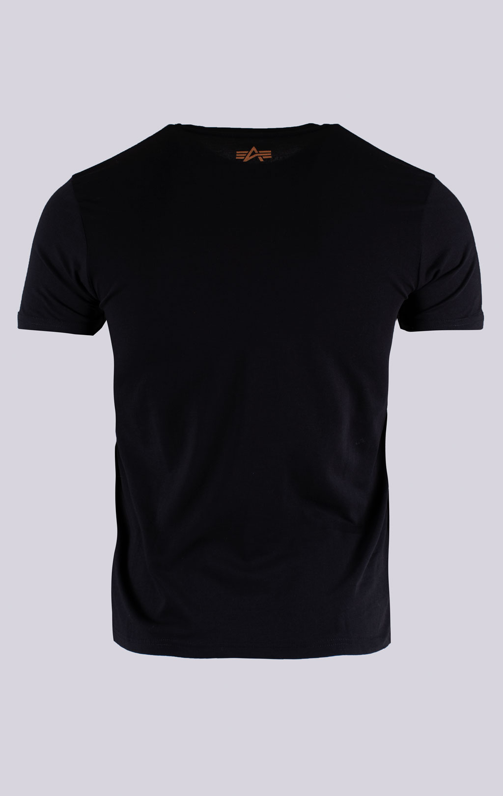 Футболка ALPHA INDUSTRIES CAMO PRINT black/orange 