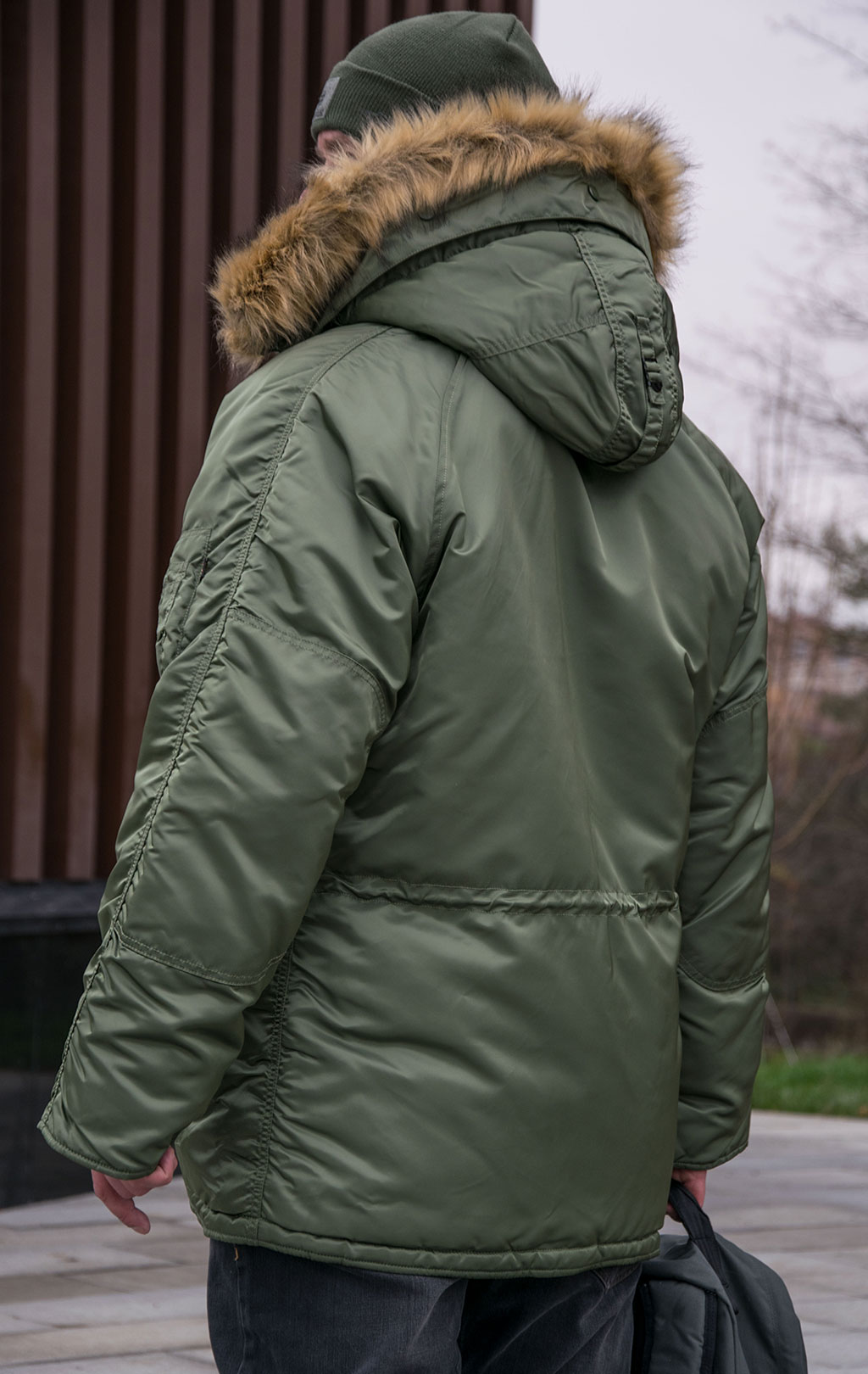 Аляска ALPHA INDUSTRIES CLASSIC big size N-3B FW 22/23 m sage 