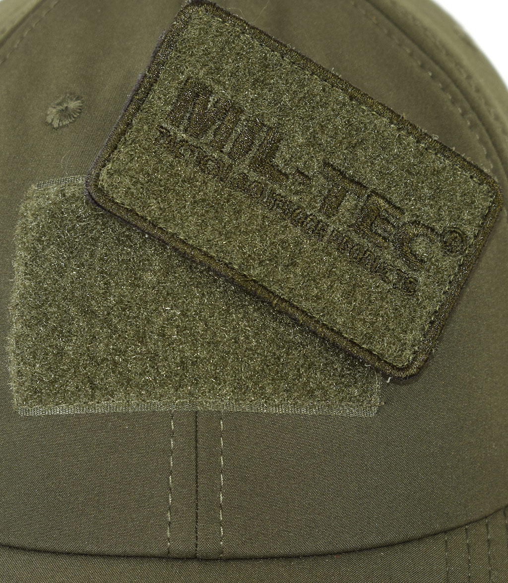Бейсболка Mil-Tec Soft Shell olive 