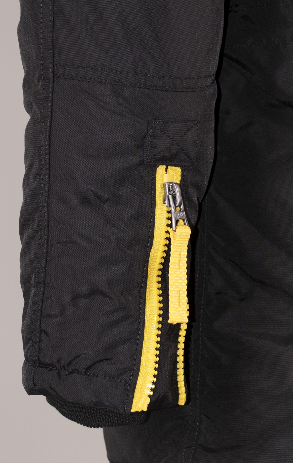 Аляска ALPHA INDUSTRIES PPS big size N-3B натур. мех black 