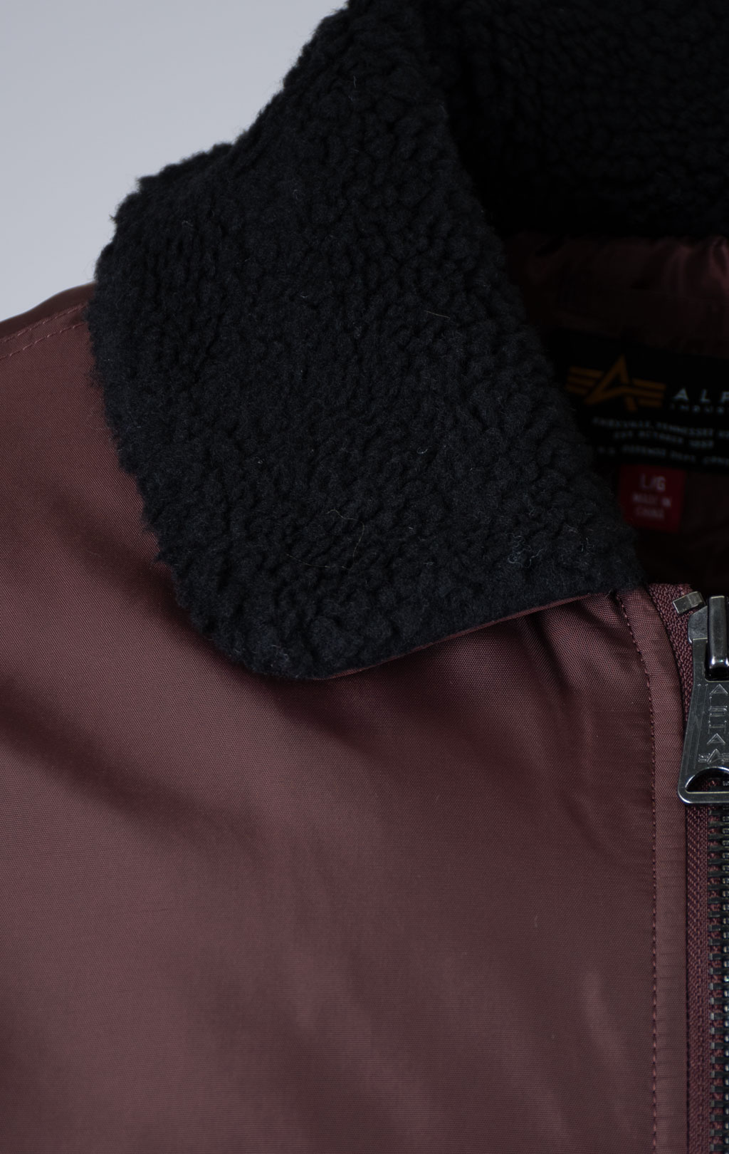 Куртка лётная ALPHA INDUSTRIES CWU 45/P RELAXED FIT FLIGHT JACKET (OXFORD SC) FW 26/27 cocoa 