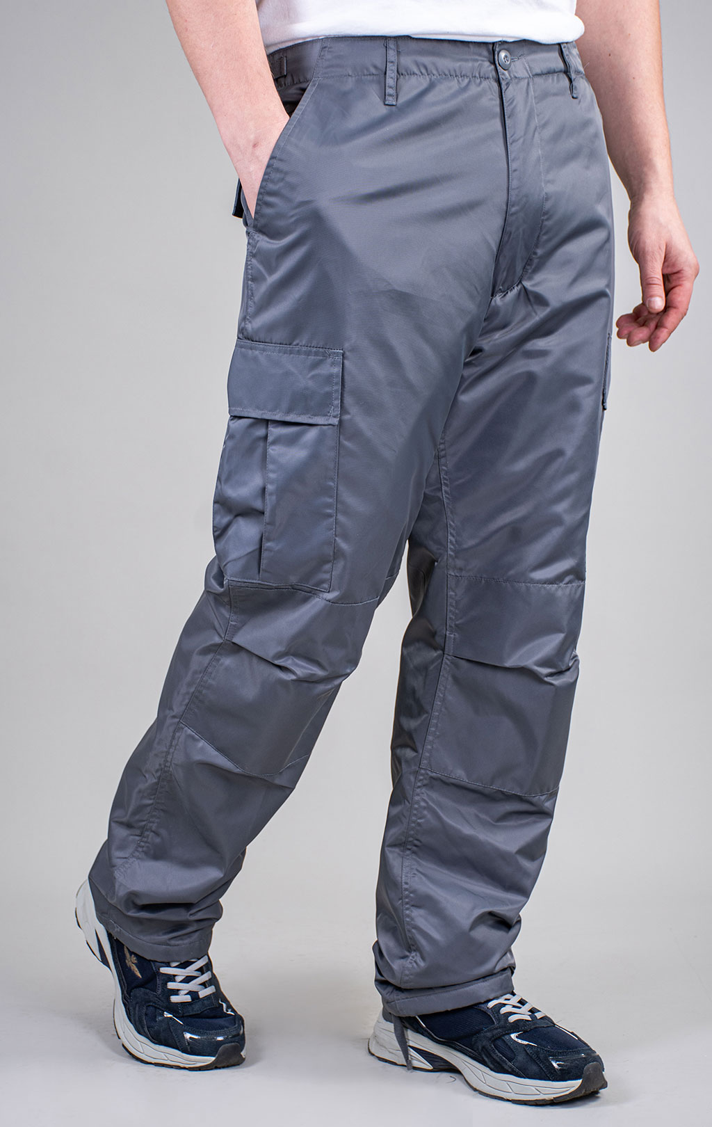 Брюки-карго BRANDIT Thermohose утеплённые grey 