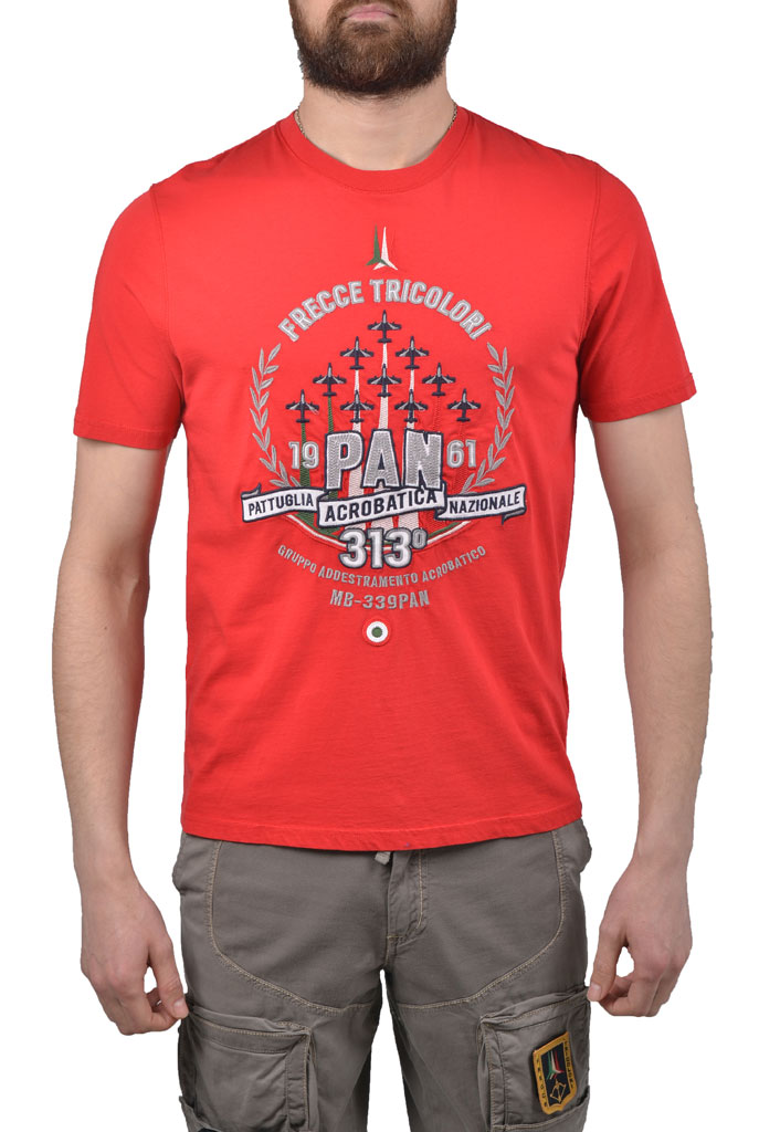 Футболка AERONAUTICA MILITARE rosso (TS 872) 