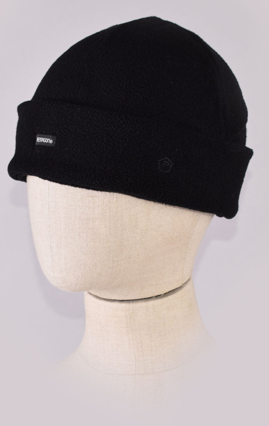 Шапка тактическая Pentagon WATCH CAP FLEECE полиэстр black 13021 