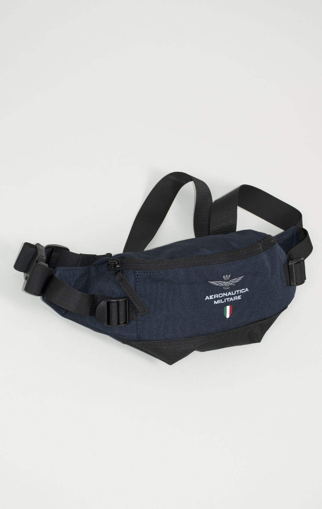 Сумка поясная AERONAUTICA MILITARE SS 25/CN blue navy (BO 1143) 