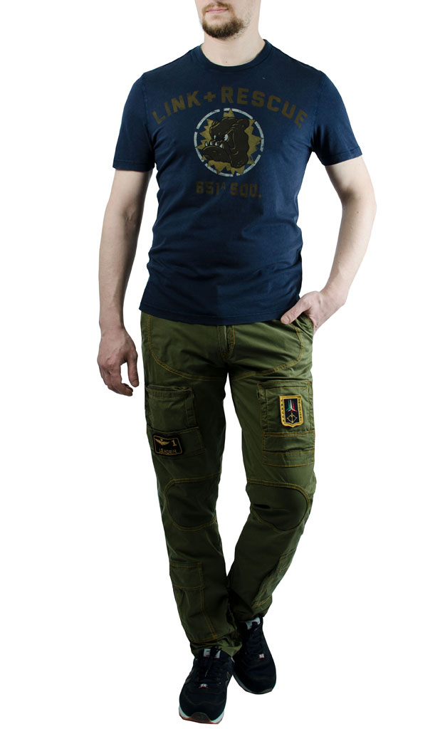 Футболка AERONAUTICA MILITARE blue navy (TS 1397) 