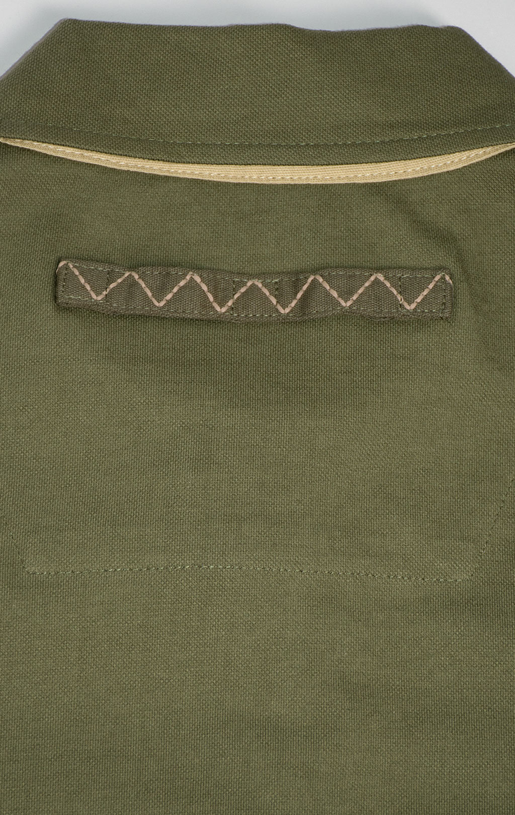 Футболка-поло AERONAUTICA MILITARE SS 25 m/TR military olive (PO 1860) 