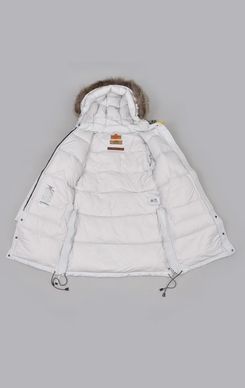 Женская куртка-пуховик PARAJUMPERS LONG BEAR FW 21/22 mist white 