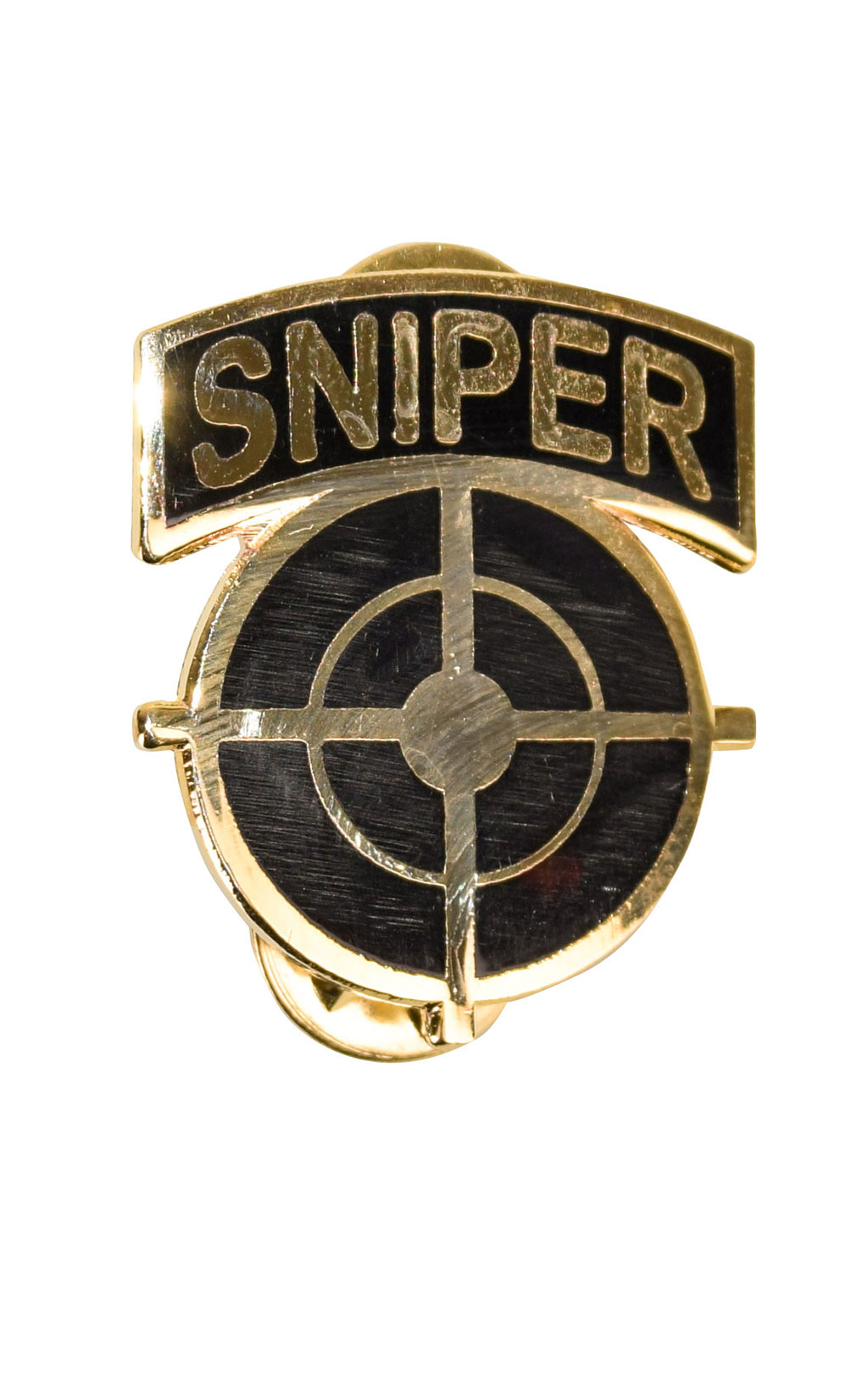 Знак SNIPERS SCOPE gold/black (P14237) США