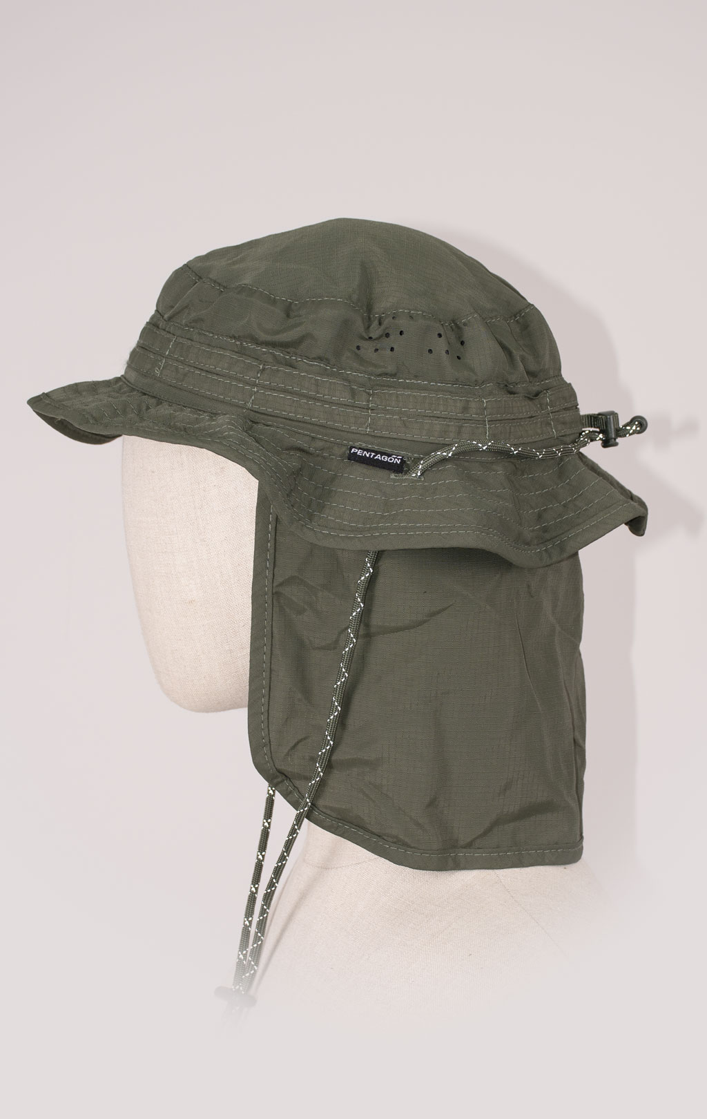 Панама Pentagon KALAHARI нейлон с защитой шеи green camo CG06 13033 