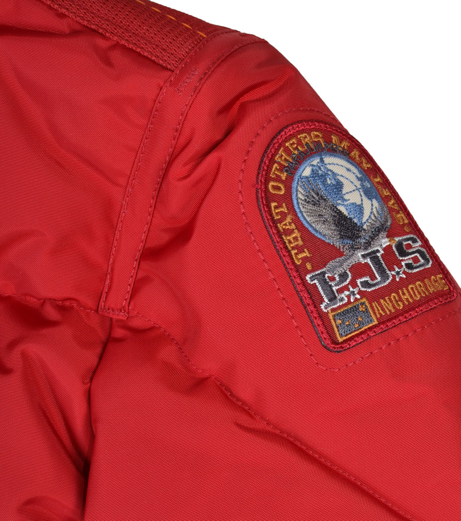 Куртка PJS жен. LONG BEAR red 