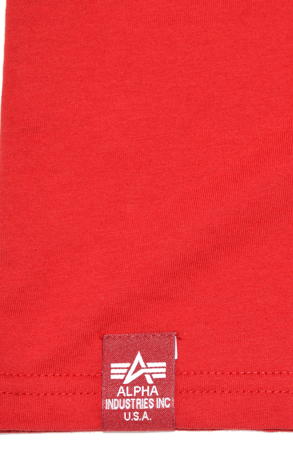 Футболка ALPHA INDUSTRIES NASA MISSION TO MARS T speed red 