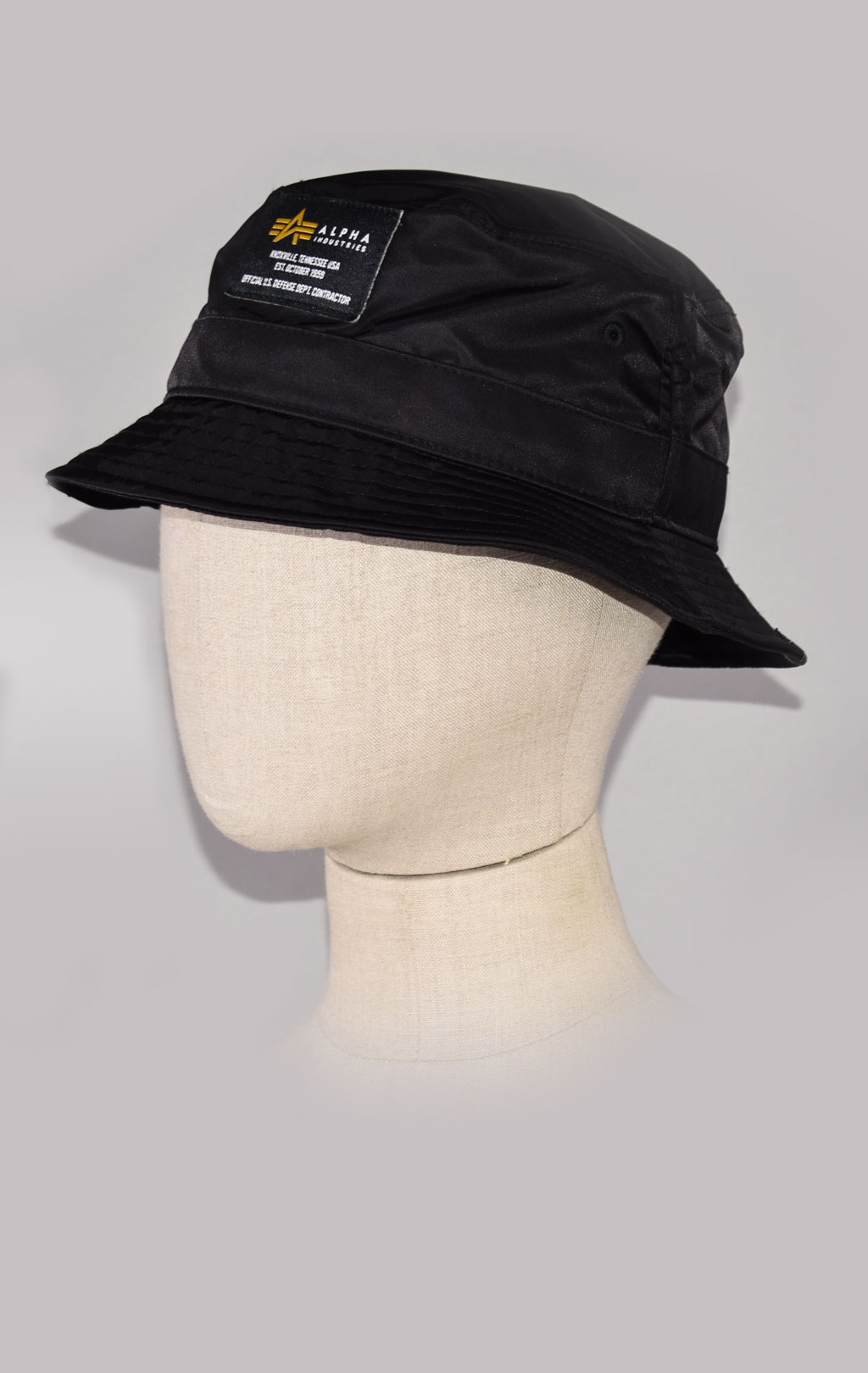 Панама ALPHA INDUSTRIES CREW BUCKET HAT black 