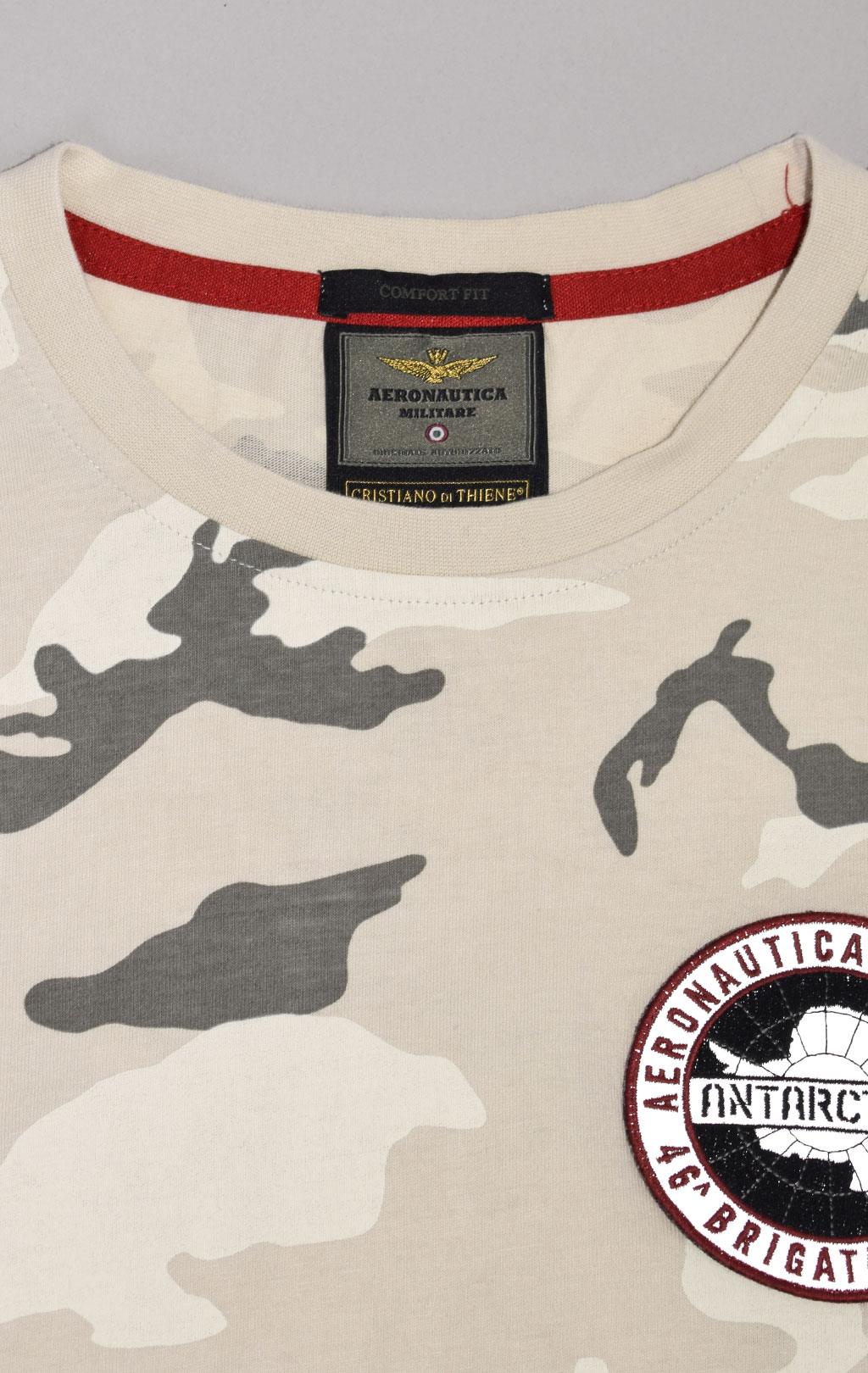 Футболка AERONAUTICA MILITARE ANTARCTICA FW 23/24/TR light camouflage (TS 2143) 