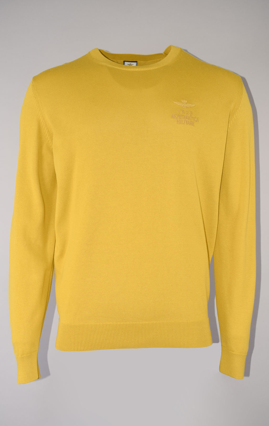 Свитер AERONAUTICA MILITARE FW 23/24/BL yellow (MA 1446) 