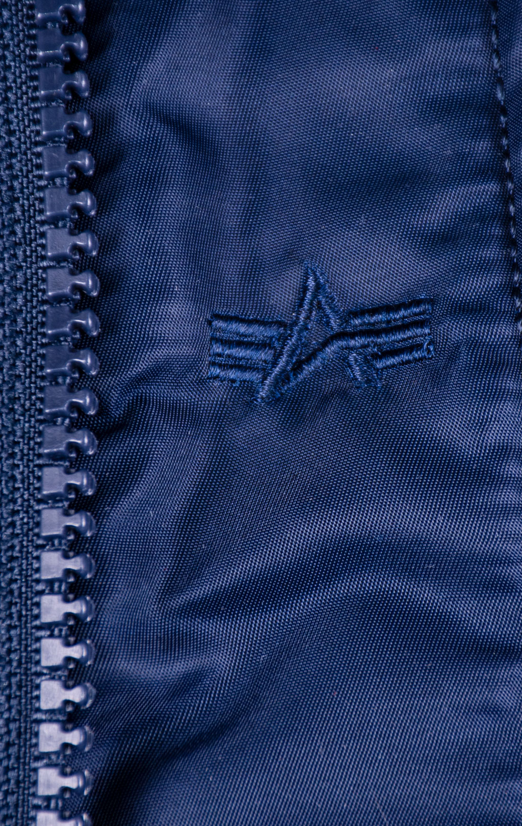 Аляска ALPHA INDUSTRIES CLASSIC N-3B натур. мех rep. blue 