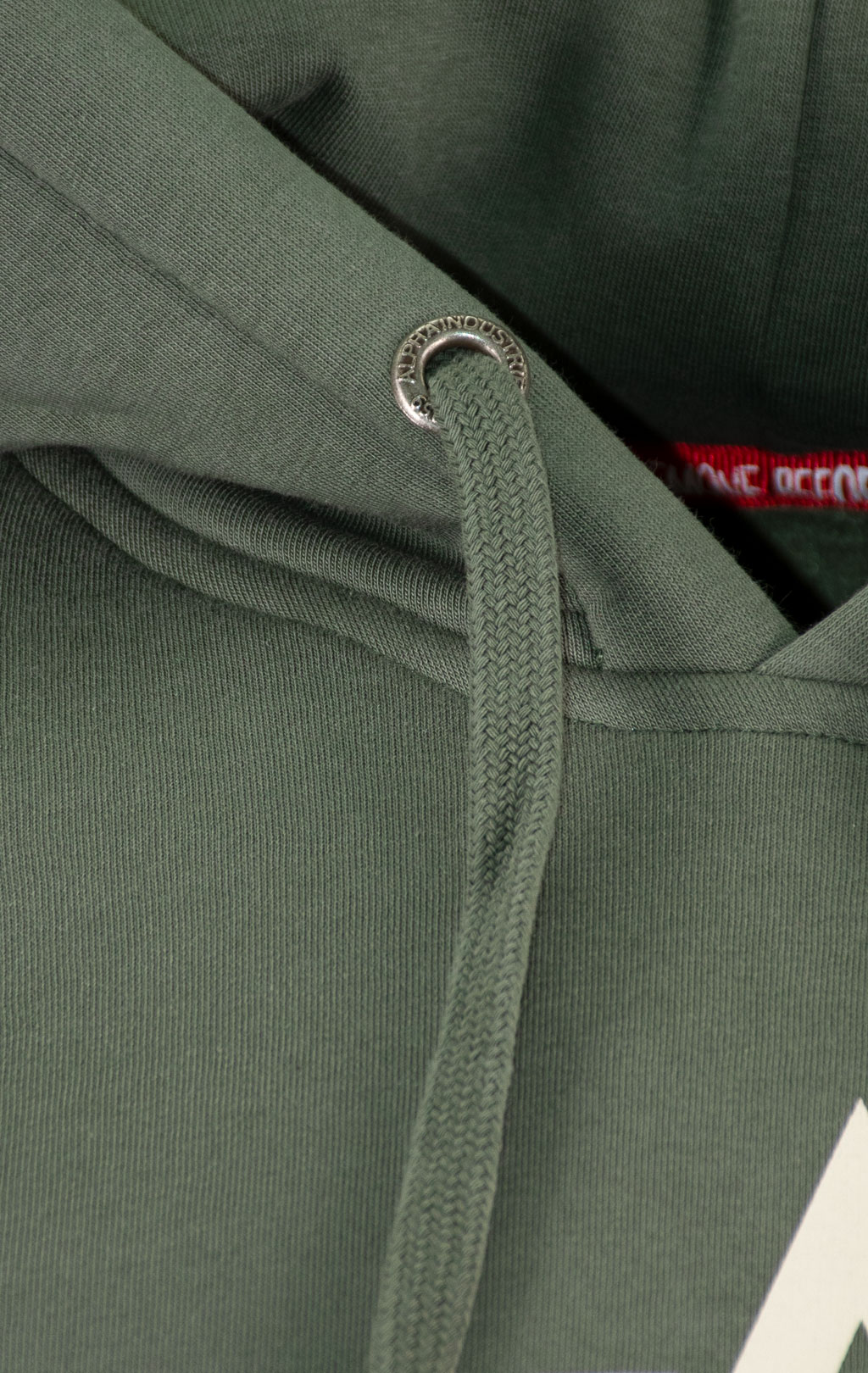 Толстовка ALPHA INDUSTRIES BASIC HOODY vintage green 