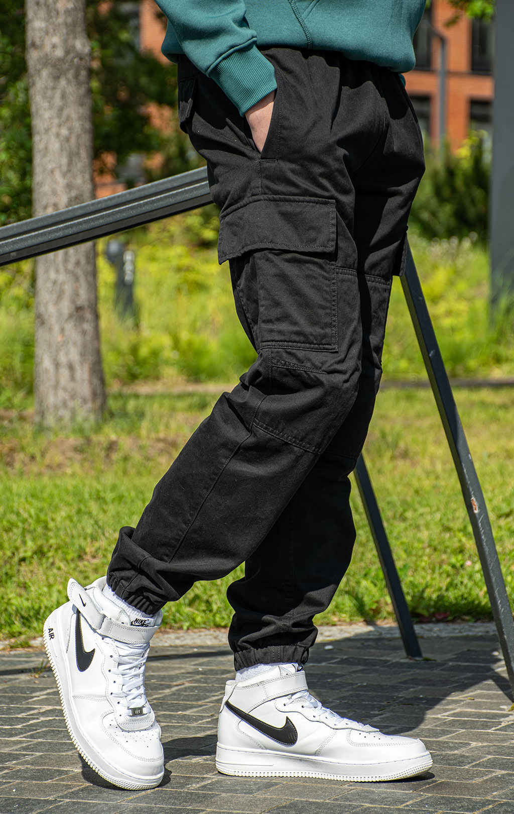 Брюки джоггеры ALPHA INDUSTRIES COTTON JOGGER SS 25 m black 