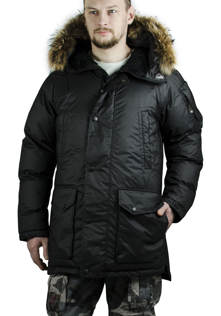 Куртка-аляска ARCTIC EXPLORER MIR-1 black 