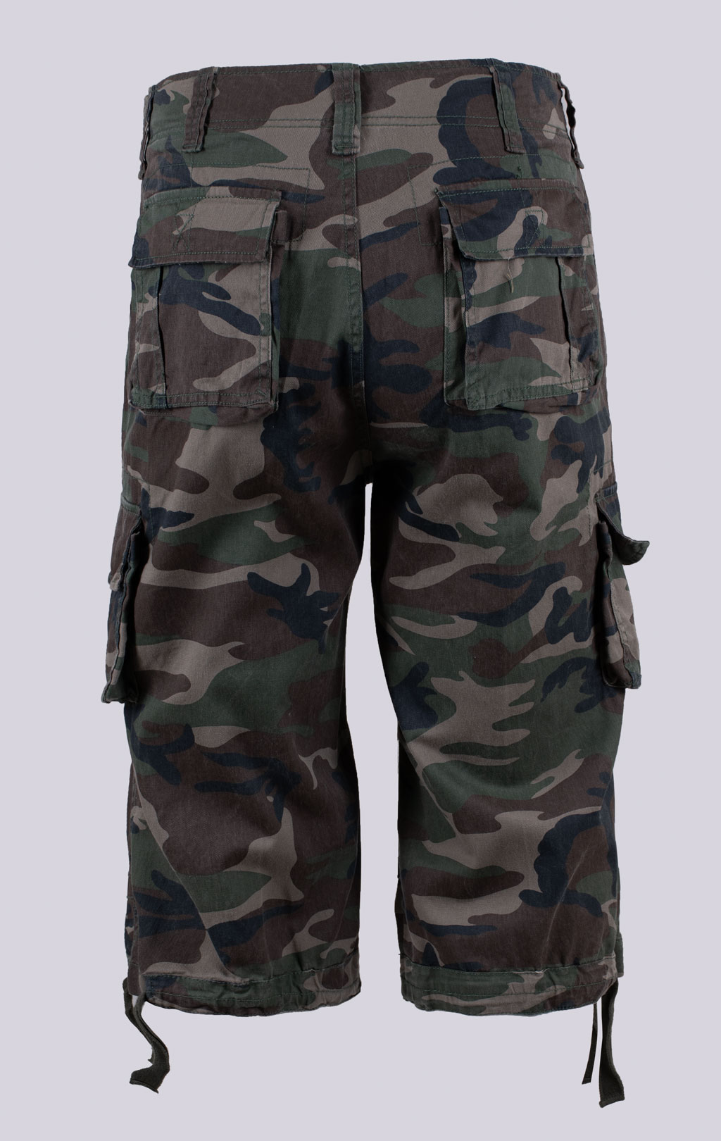 Шорты карго удлинённые BRANDIT Urban Legend 3/4 camo woodland 