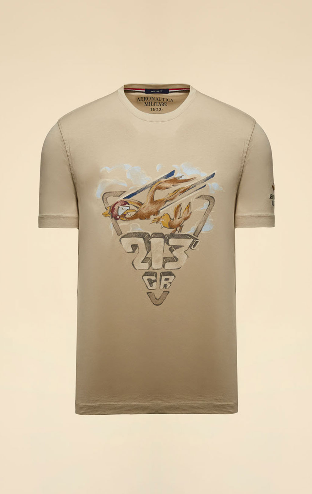 Футболка AERONAUTICA MILITARE FW 26/27/BD hazelnut (TS 2578) 