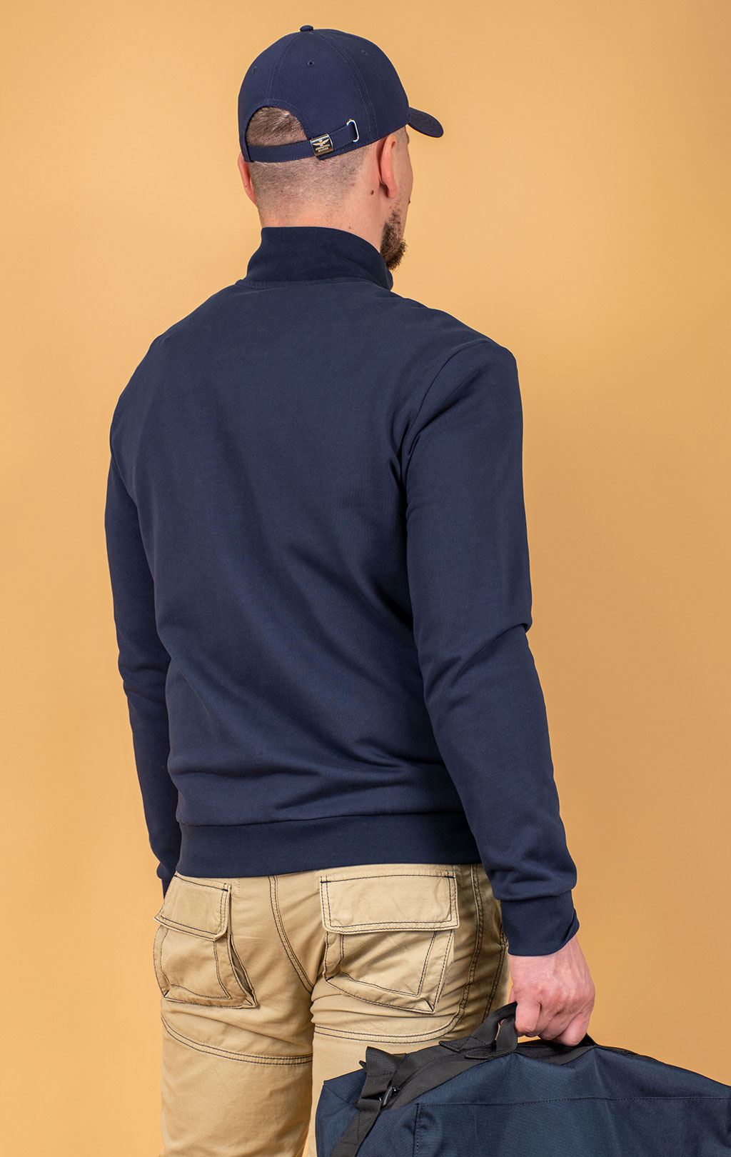 Олимпийка AERONAUTICA MILITARE SS 25 m/TR blue navy (FE 1986) 