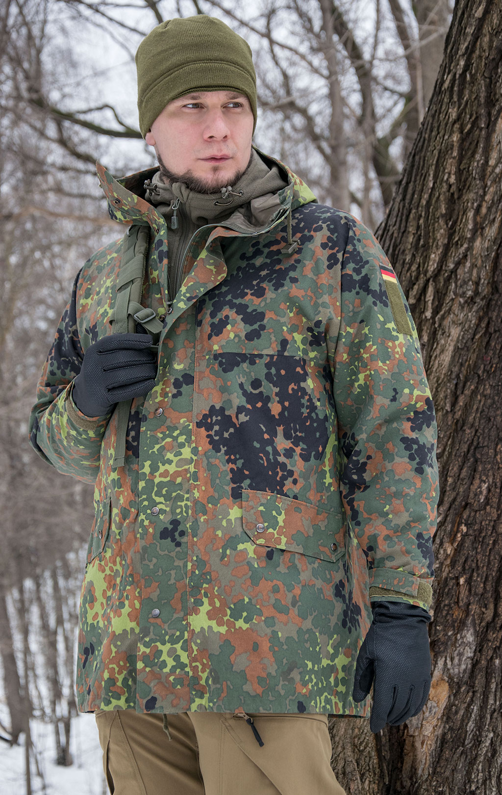 Куртка непромокаемая Gore-Tex Gore-Tex flecktarn б/у Германия