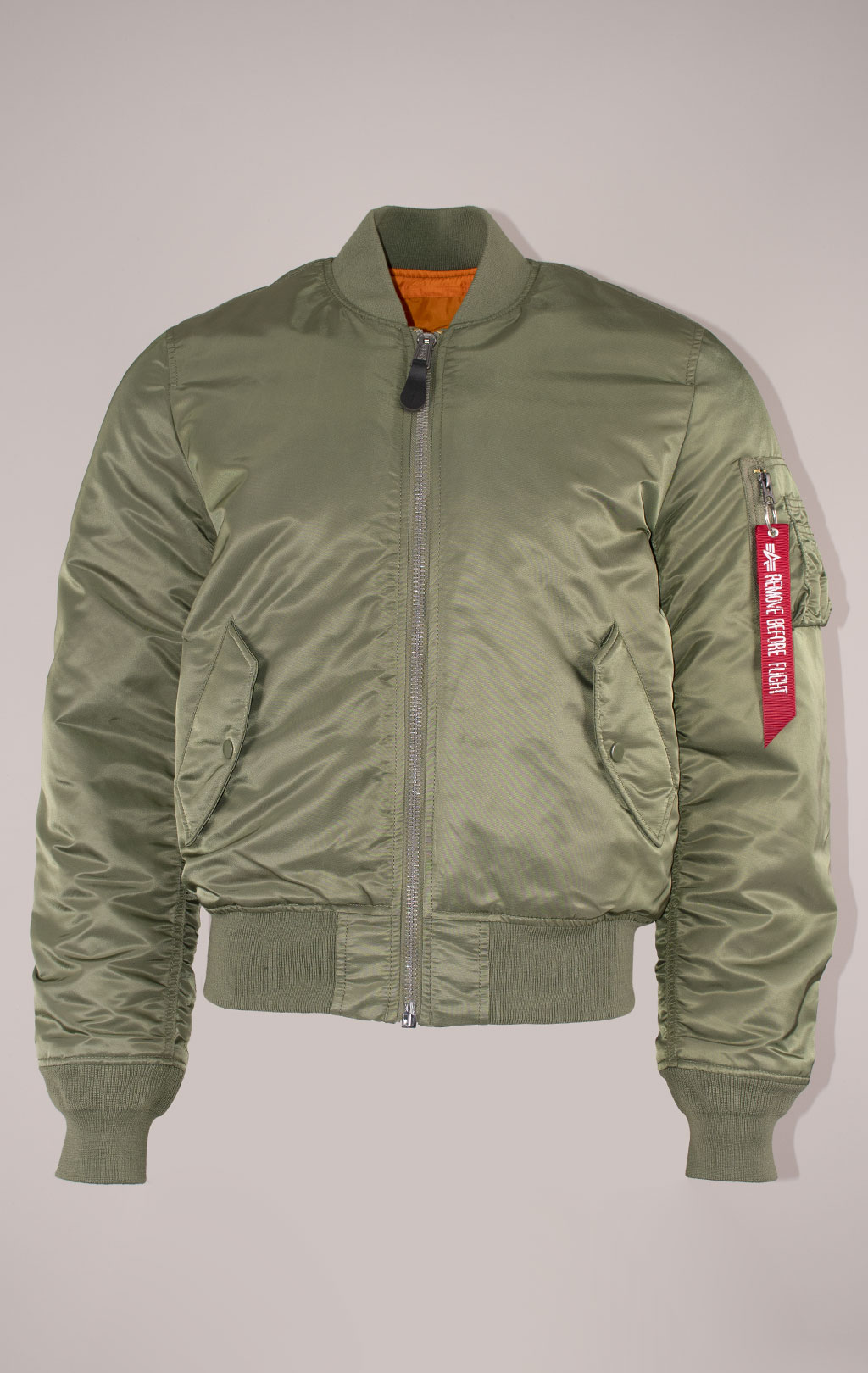 Бомбер ALPHA INDUSTRIES SLIM FIT/EUROPEAN FIT MA-1 FW 21/22 m sage green 