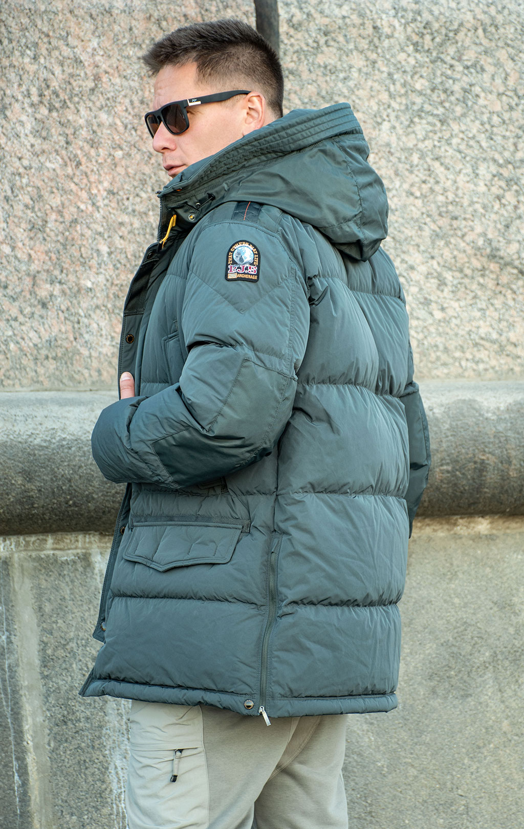 Аляска пуховая PARAJUMPERS HARRASEEKET FW 25/26 green gables 