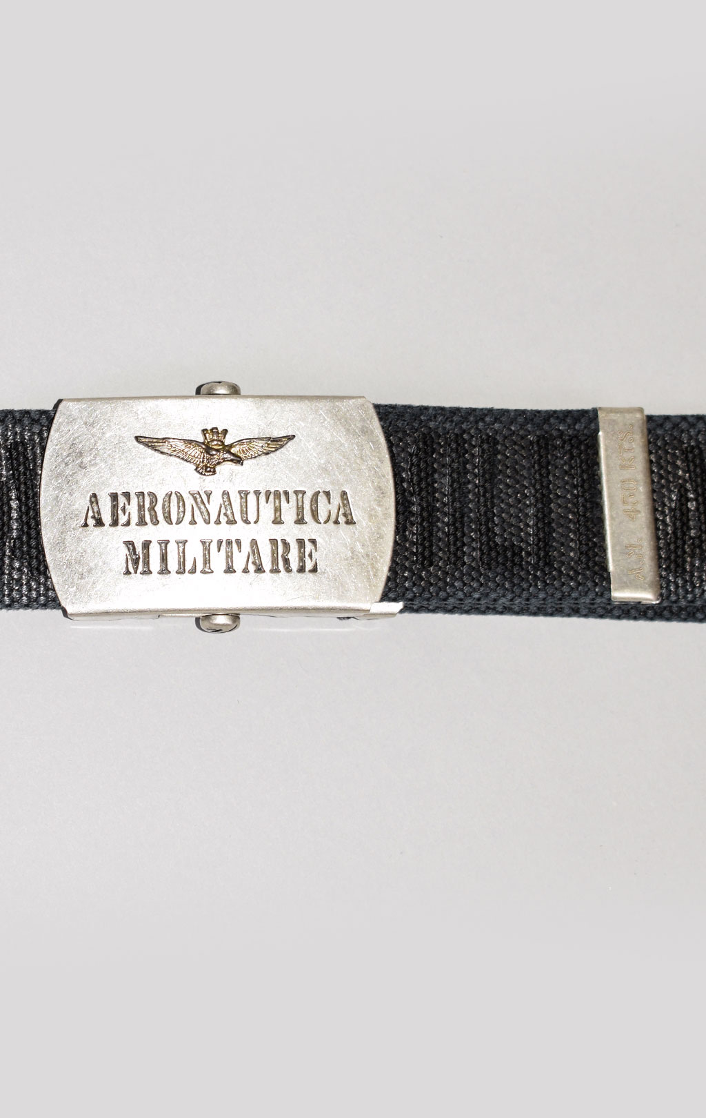 Ремень тканевый AERONAUTICA MILITARE SS 22/IT jet black (CI 271) 
