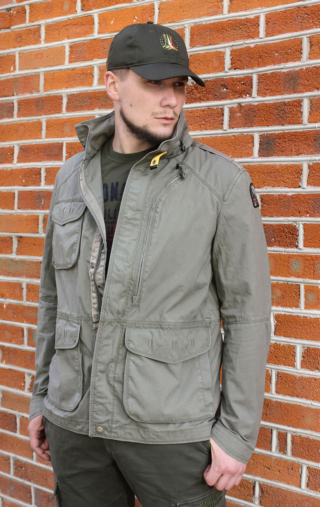 Ветровка PARAJUMPERS DENIS SS19 military 