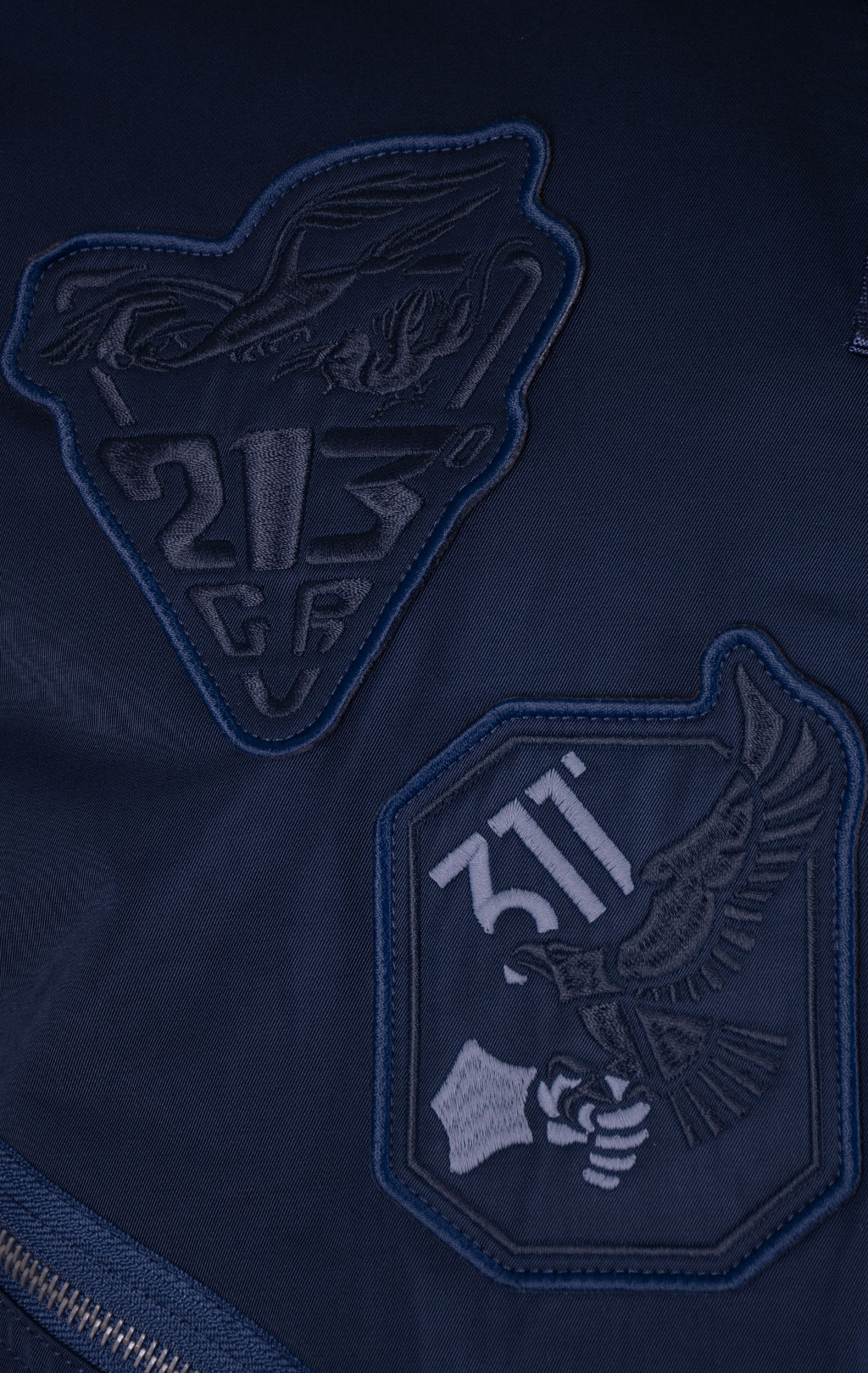 Куртка-бомбер AERONAUTICA MILITARE FW 26/27/CN blue navy (AB 3077) 