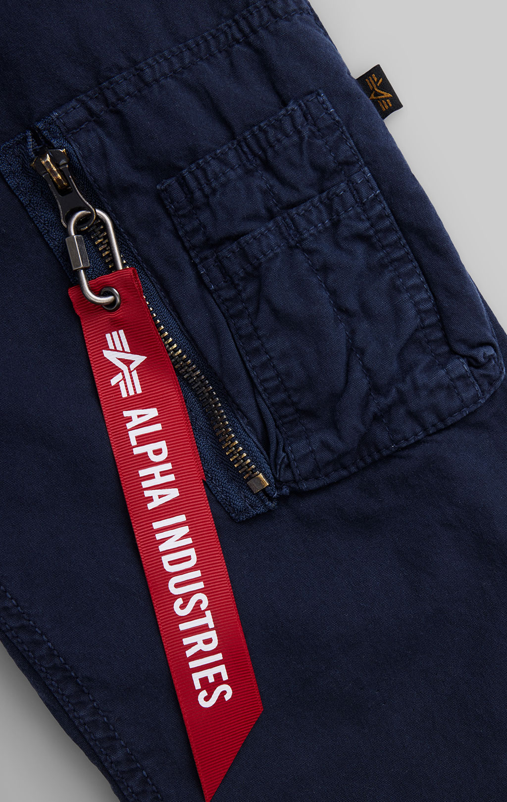 Ветровка ALPHA INDUSTRIES US NAVY DECK HOOKED MOD JACKET SS 24 m replica blue 