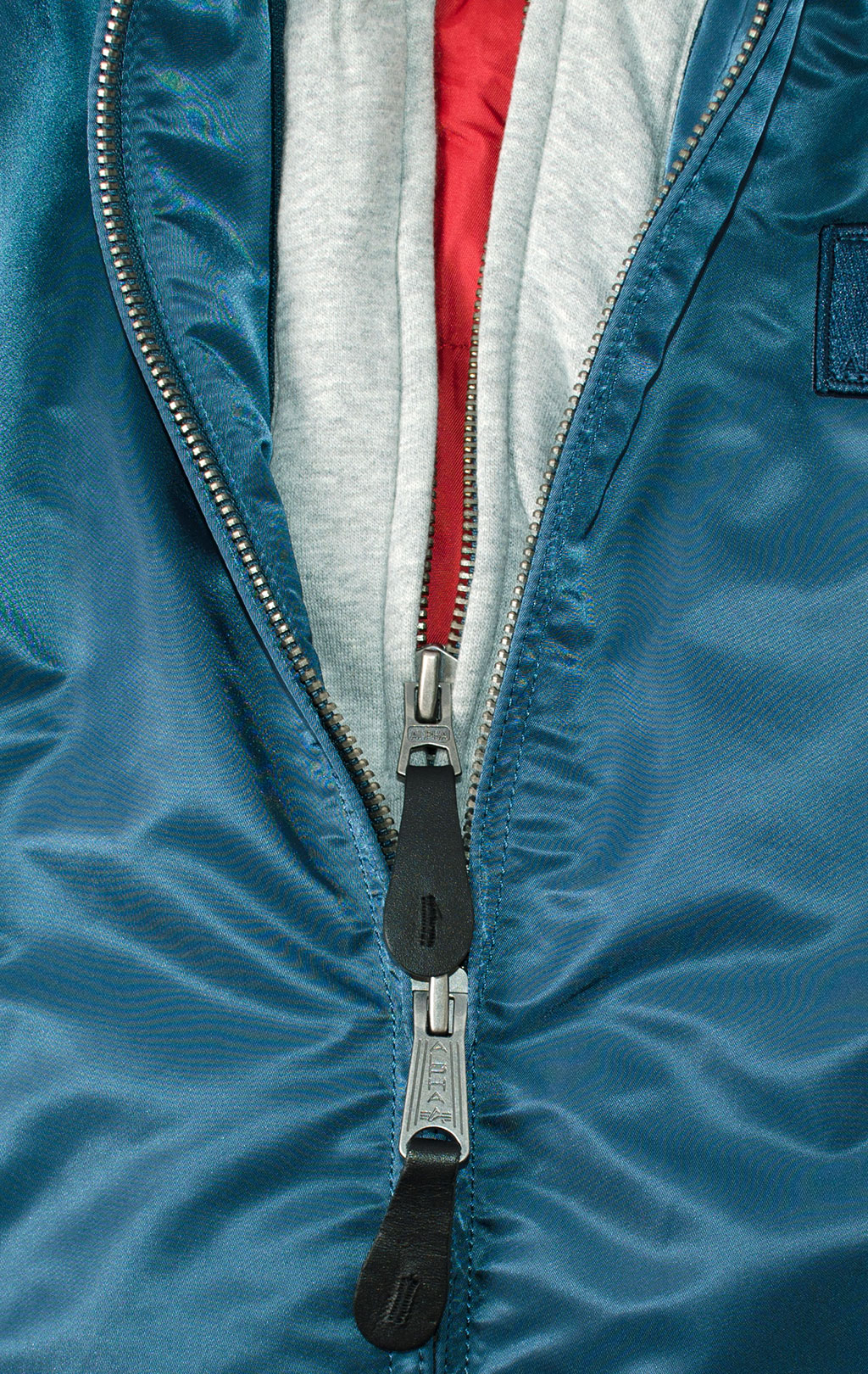 Куртка-бомбер лётная ALPHA INDUSTRIES D-Tec MA-1 blue bold 