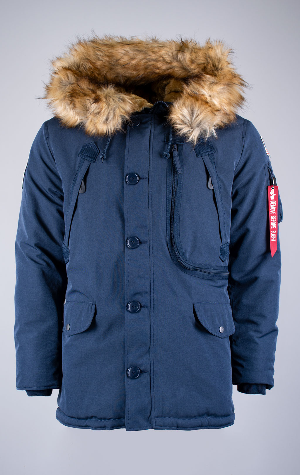 Аляска ALPHA INDUSTRIES POLAR rep. blue 