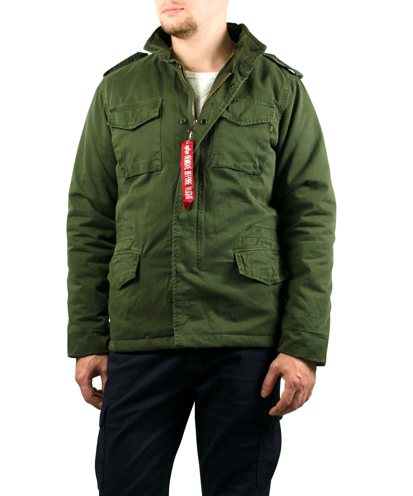 Куртка ALPHA INDUSTRIES VINTAGE CW M-65 dark olive 