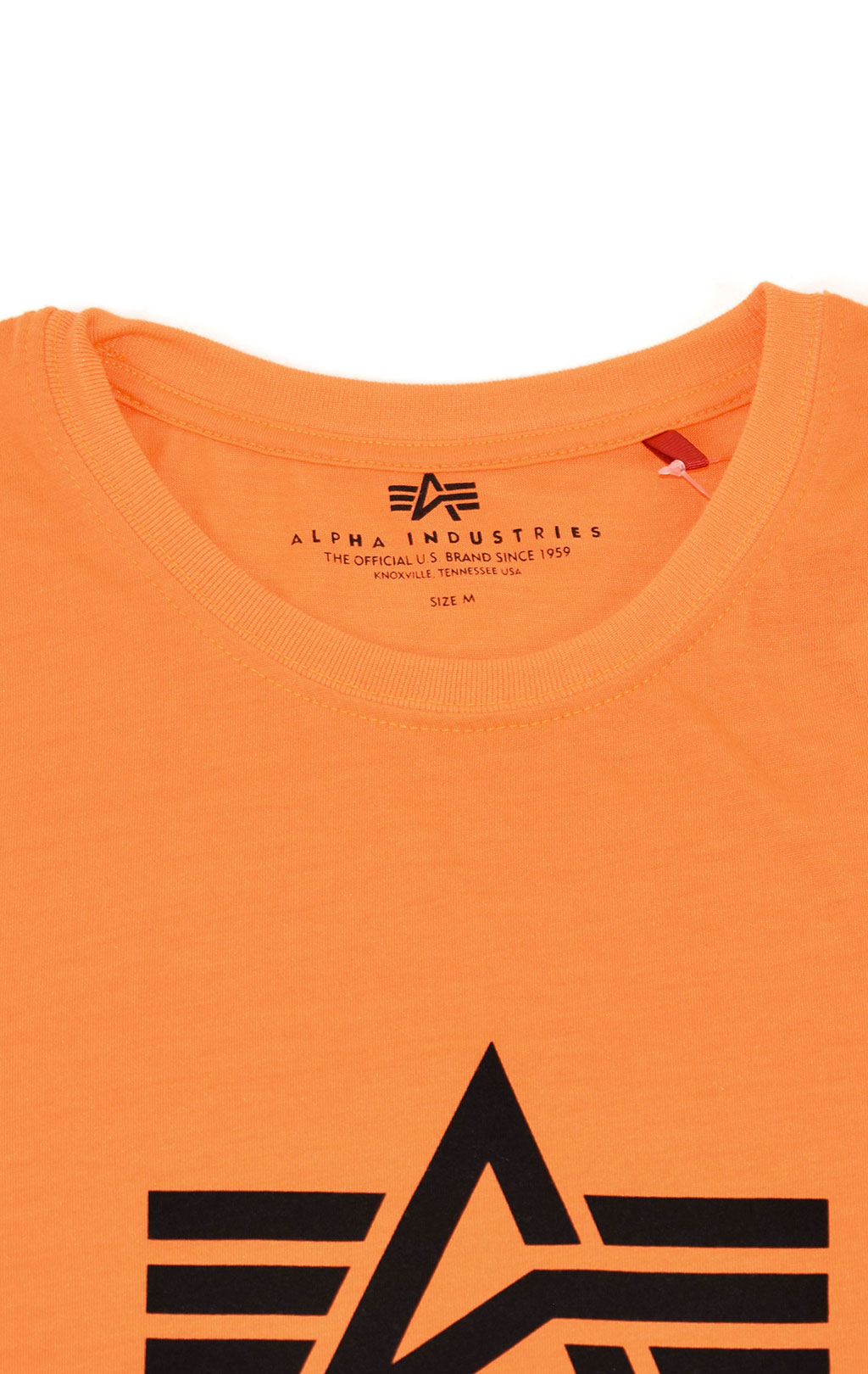 Футболка ALPHA INDUSTRIES BASIC T neon/orange 