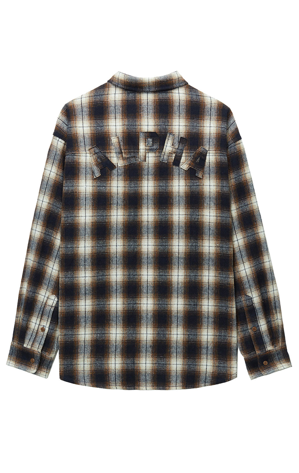 Рубашка ALPHA INDUSTRIES UNFRM FLANNEL SHIRT FW 25/26 rust M001120 