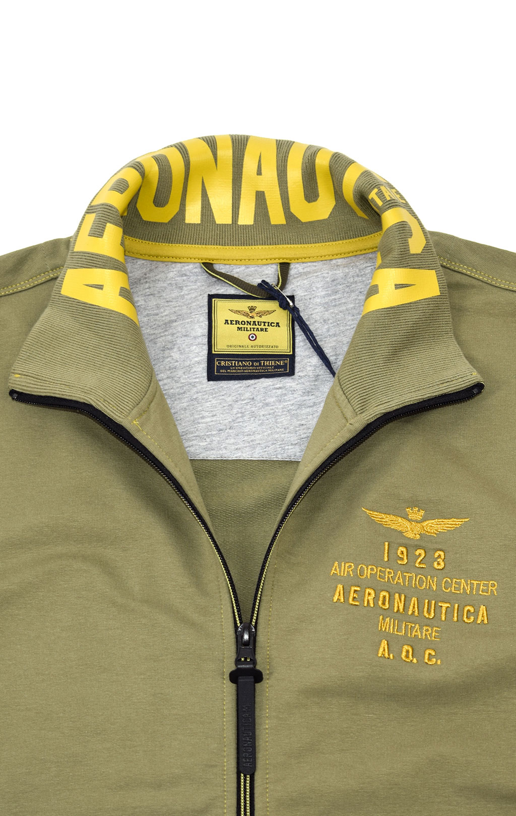 Олимпийка AERONAUTICA MILITARE SS 21/TR green (FE 1571) 