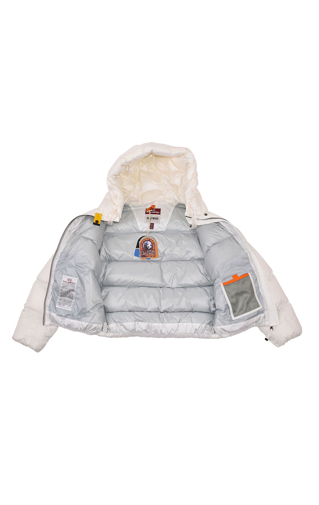 Женская куртка дутик пуховая PARAJUMPERS TILLY FW 21/22 off white 