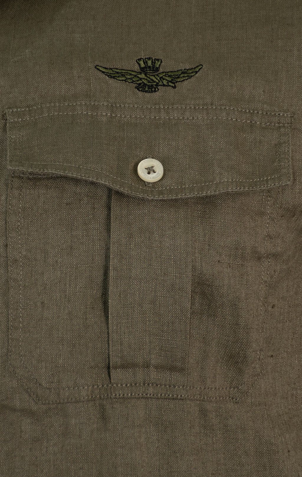 Рубашка AERONAUTICA MILITARE короткий рукав/SS 25 m/BD military olive (CA 1278) 