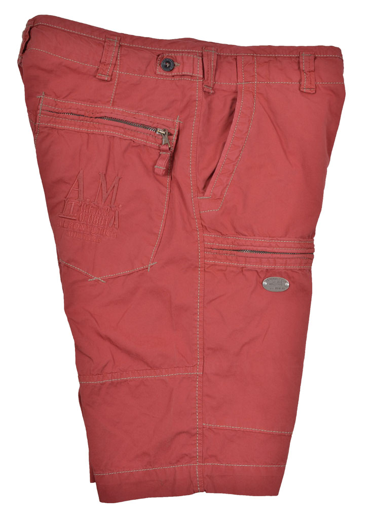 Шорты AERONAUTICA MILITARE mattone (red) (PA 976) 